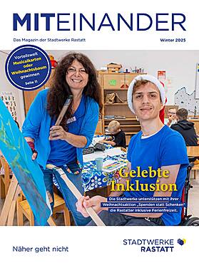 Kundenmagazin miteinander Ausgabe Winter 2025