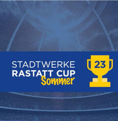 Logo Stadtwerke Rastatt Sommercup 2023