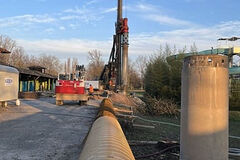 Probepfahlbohrungen Kombibad Rastatt