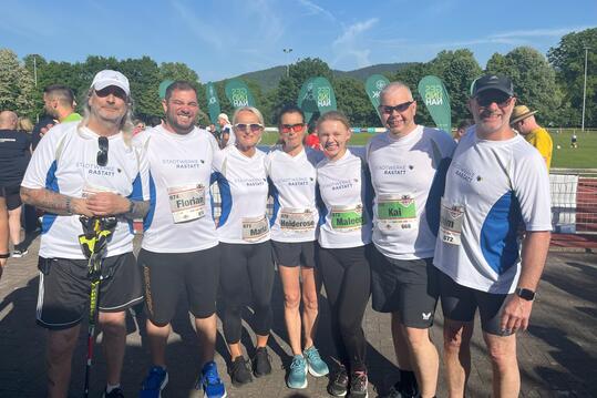 Stadtwerke Rastatt beim Firmenlauf in Bühl am Start