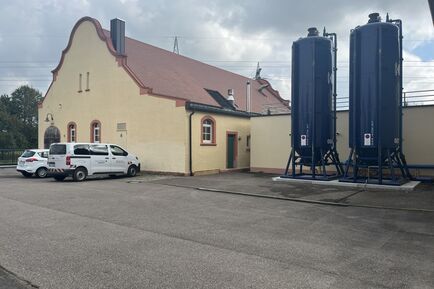 Ionentauscher am Wasserwerk Rauental