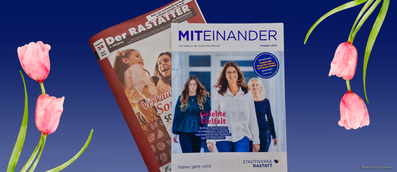 Frühjahrsausgabe Kundenmagazin Stadtwerke Rastatt