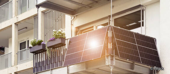 Symbolbild: Balkonkraftwerk