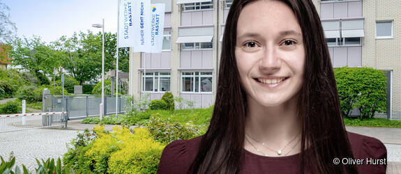 Banner: Charlotta Zitzmann, Stadtwerke Rastatt