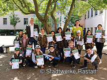 Urkundenübergabe Karlschule