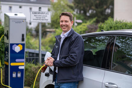 Stromtankstelle der Stadtwerke Rastatt