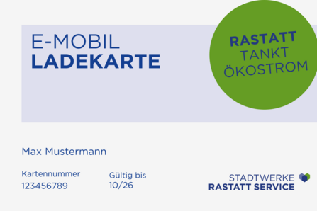 Strom tanken per Ladekarte