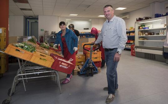 Tafel Rastatt: Spende für Lebensmittel