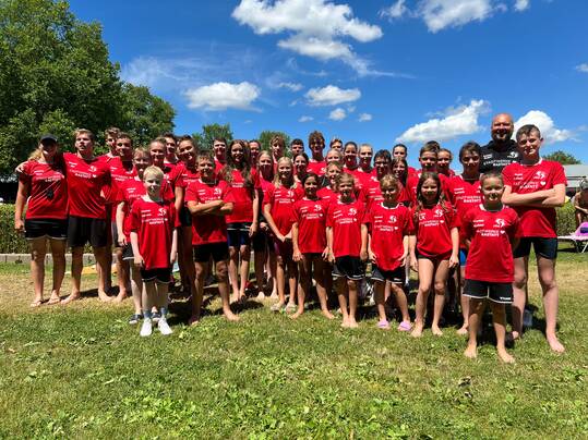 Trikotsponsoring Rastatter Turnverein Schwimmabteilung