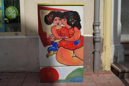 Motiv: Amusement Standort: Herrenstraße / Kapellenstraße, Rastatt