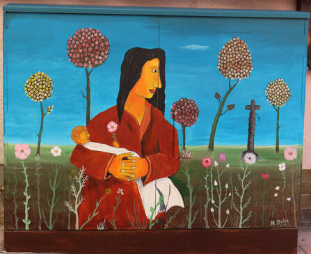 Motiv: Madonna Standort: Poststraße, 76437 Rastatt