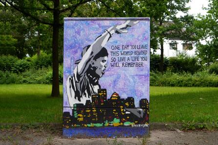 Motiv: One last show Standort: Stadionstraße / Ecke Seestraße, 76437 Münchfeld (vom 11.05.2017)