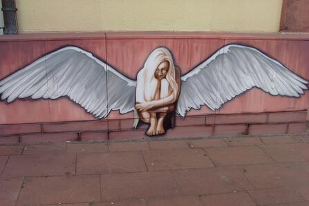 Motiv: Stadtengel Standort: Kaiserstraße, 76437 Rastatt