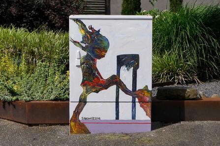 Motiv: L'Artiste Standort: Zum Bergblick / Ecke Am Vogelsand, 76437 Rauental