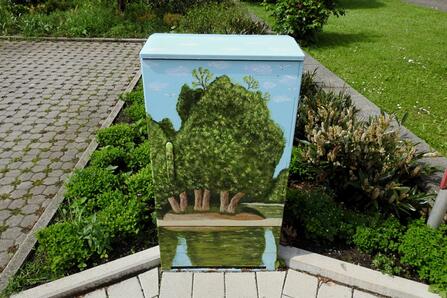 Motiv: Rheinauenlandschaften Standort: Neue Straße 13/15, 76437 Wintersdorf (vom 11.05.2017)