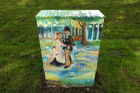 Motiv: Danser, aimer et rire Standort: Festplatz Niedersand, 76437 Plittersdorf