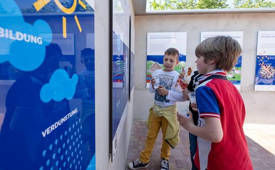 Einweihung Wasserwissensecke am Wasserwerk Rauental der Stadtwerke Rastatt