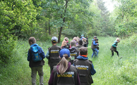 Die Stadtwerke Rastatt ermöglicht Naturpark Entdeckerwesten Aktion