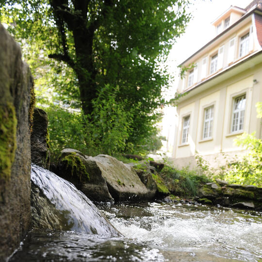 Die Stadtwerke Rastatt betreiben zwei Wasserkraftwerke in Rastatt