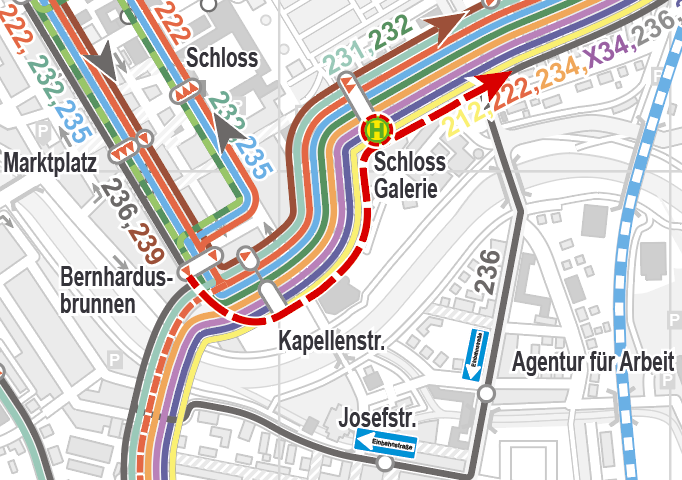 Busumleitung Linie 236 ab 24. März 2025